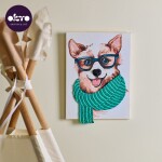 OKTO Malba a 3D modelování obraz "Fashion Corgi" 30x40 cm, OKTO, W051118