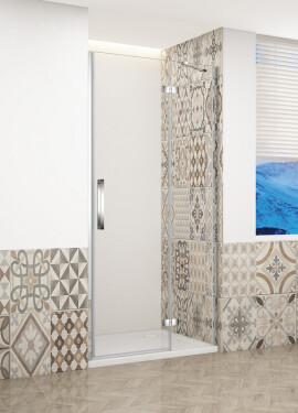 GELCO - TRINITY CHROM dveře do niky pravé, 800 čiré sklo, GT1280CR-CH GT1280CR-CH