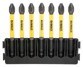 DeWalt Sada prodloužených bitů PH2 / Bity / 7 ks / PH2 / 57 mm (DT70817)