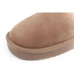 D.Franklin snow boots women winter fashion fur insulated boots brown kotníkové boty dámské 38