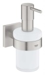 GROHE - QuickFix Start Cube Dávkovač mýdla s držákem, sklo/supersteel 41098DC0