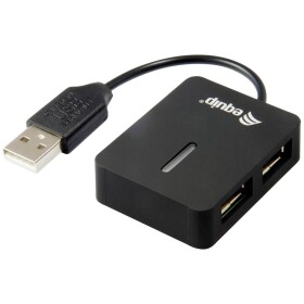 Equip USB-Hub 2 porty USB 2.0 hub černá - EQUIP 128952