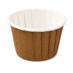 Dortisimo Košíčky na muffiny pevné hnědé 5 x 4 cm (100 ks)
