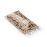 1000 x Ploché sáčky 80x120mm, 50% recyklované, materiál LDPE, tloušťka 50µm | RAJA