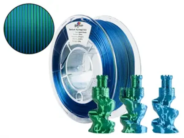 Spectrum PLA Magic Silk Lagoon Breeze / Filament / 1,75 mm / 0,25 kg (81399)