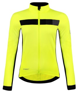 Bunda FORCE FROST LADY softshell, fluo-černá