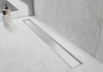 MEXEN - MGW Rošt pro žlab vypouštěcí 50 cm bílé sklo 1027050