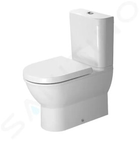 DURAVIT - Darling New WC kombi mísa, Vario odpad, bílá 2138090000