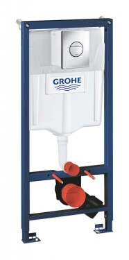 GROHE - Rapid SL Předstěnová instalace pro závěsné WC, tlačítko Nova Cosmopolitan, chrom 38860000