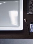 DURAVIT - Vero Umyvadlo na desku, 50x47 cm, s přepadem, s otvorem pro baterii, WonderGliss, bílá 04525000001