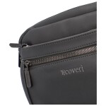 Trendy dámská koženková malá crossbody Gloria, šedá