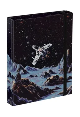 BAAGL Desky na školní sešity A5 Pixel Space / 17 x 23 x 3 cm (A-35086)