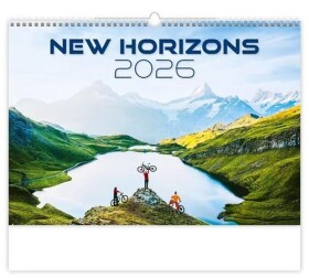 Kalendář nástěnný 2026 - Horizons