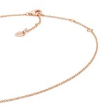 Stříbrný náhrdelník se srdíčkem Josefa Gold, stříbro 925/1000, Zlatá 38 cm + 9 cm (prodloužení)