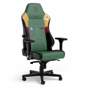 Noblechairs HERO Boba Fett Edition / Herní židle / PU kůže / nastavitelná / pojízdná kolečka / nosnost 150 kg (NBL-HRO-PU-BFE)