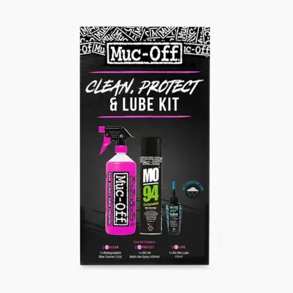 Muc-Off Wash Protect Lube Kit - čistič ochrana mazivo na řetěz (MU-KIT-08501)
