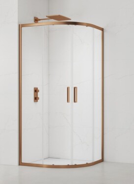 Sprchový kout čtvrtkruh 90x90 cm SAT TEX SATTEXS90RG SATTEXS90RG