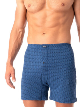 Boxerky Key MXC 813 A25 M-4XL tmavě modrá M
