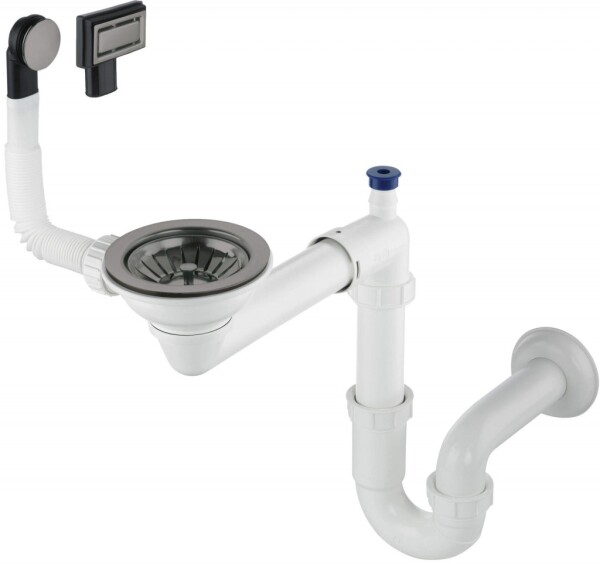 DEANTE - Space-Saver titan, odpadní sada granitového dřezu, 1-miska - Space-Saver ZXY_D949