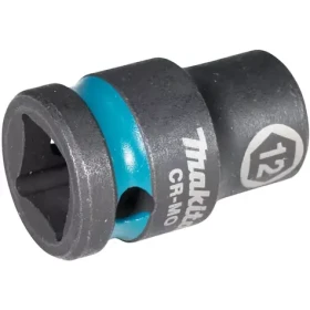 Makita IMPACT BLACK E-16081 / klíč nástrčný 1/2" / čtyřhran / 12mm (E-16081)