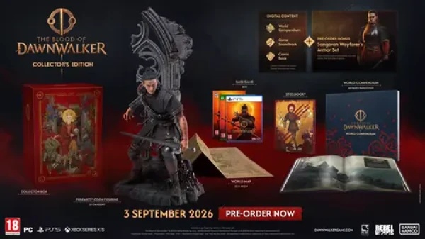 PS5 The Blood of Dawnwalker Collectors edition / RPG / CZ titulky / od 18 let / Hra pro Playstation 5 (3391892044348)