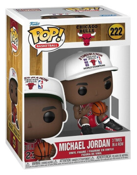 Funko POP Basketball: Chicago Bulls - Michael Jordan (3 Times In A Row) #222