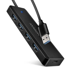 AXAGON HUE-C1A černá / USB hub / 4x USB-A 3.0 (HUE-C1A)