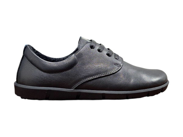 Wild 017-26025 Black Dámské celokožené barefoot polobotky černé 39