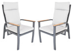 ROJA ANNECY DUO hliníková křesla (2 ks)