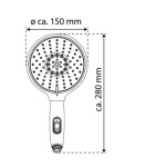 Eisl - COOL ruční sprcha, 5 funkcí, chrom DX6080