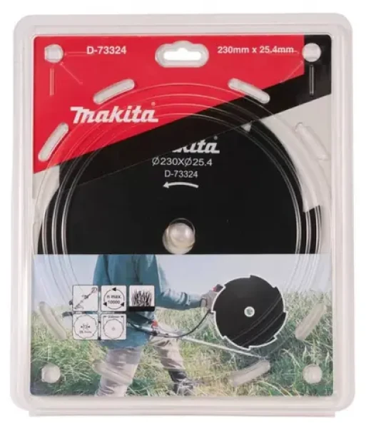 Makita D-73324 / nůž na nálety 8 zubý / 230x25.4x1.8mm (D-73324)
