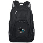 Mojo licensing Batoh San Jose Sharks NHL Laptop Travel Backpack - Black