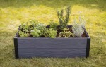 Keter vyvýšený záhon MAPLE TROUGH - šedý