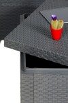 TOOMAX DIANA 2 SEATER zahradní plastový set - grafit