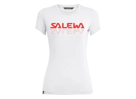 Salewa Graphic Dry dámské triko krátký rukáv optical white vel.