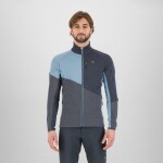 KARPOS Federa Full-Zip Fleece, Woodl.Gray/Black/Smoke Blue velikost: L
