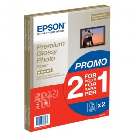 Epson Premium Glossy Photo Paper, foto papír, lesklý, bílý, A4, 255 g/m2, 30 ks, C13S042169,