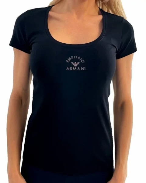 Dámské triko Emporio Armani 163377 4R223 černé