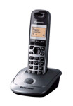 Panasonic KX-TG2511FXM sříbrná / DECT bezdrátový telefon / 3-řádk. displej / konference (KX-TG2511FXM)