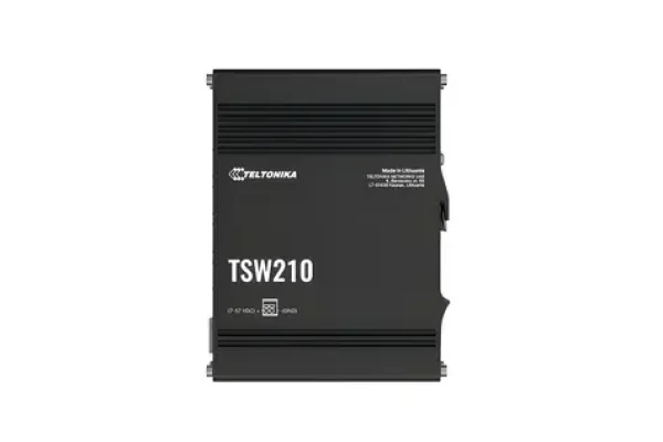 Teltonika TSW210 / 8x LAN 10/100/1000 / Industriální switch / 2x SFP / IP30 (TSW210000040)
