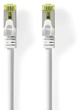 Nedis CAT7 bílá / Síťový kabel / S/FTP / RJ45 - RJ45 / 3 m / Snagless (CCGB85420WT30)