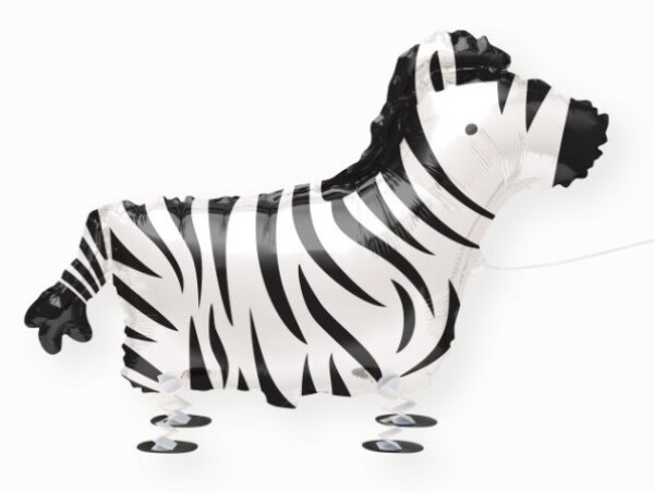 Zebra chodící balónek 76 cm Zebra chodící balónek 76 cm