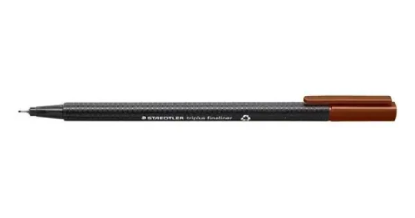 Staedtler Triplus hnědá / Liner / hrot 0,3 mm (334-76)