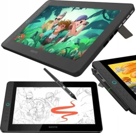 Bosto BT-12HDK / Grafický tablet / Full HD 1920×1080 (6972288300339)