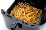Breville VDF133X černá / Horkovzdušná fritéza / 7 l / dotykový displej / parní fritování / 6 programů (VDF133X)