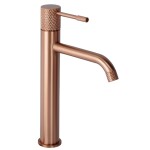 REA - Umyvadlová baterie Venti Brush Copper vysoká REA-B9783