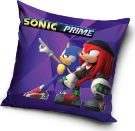 Dětský polštářek Ježek Sonic a Knuckles