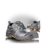 Polobotka ANDORRA 2315-S3 pracovní bezpečnostní celokožená, ocelová tužinka + planžeta 44 černá