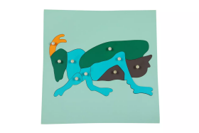 Moyo Montessori Moyo Montessori Puzzle - cvrček