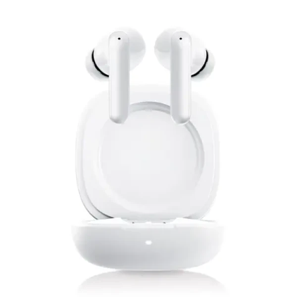 Niceboy Pins 4 PRO bílá / Bezdrátová sluchátka s mikrofonem / ANC / Bluetooth 5.4 / IP54 / nabíjecí pouzdro (pins-4-pro-white)